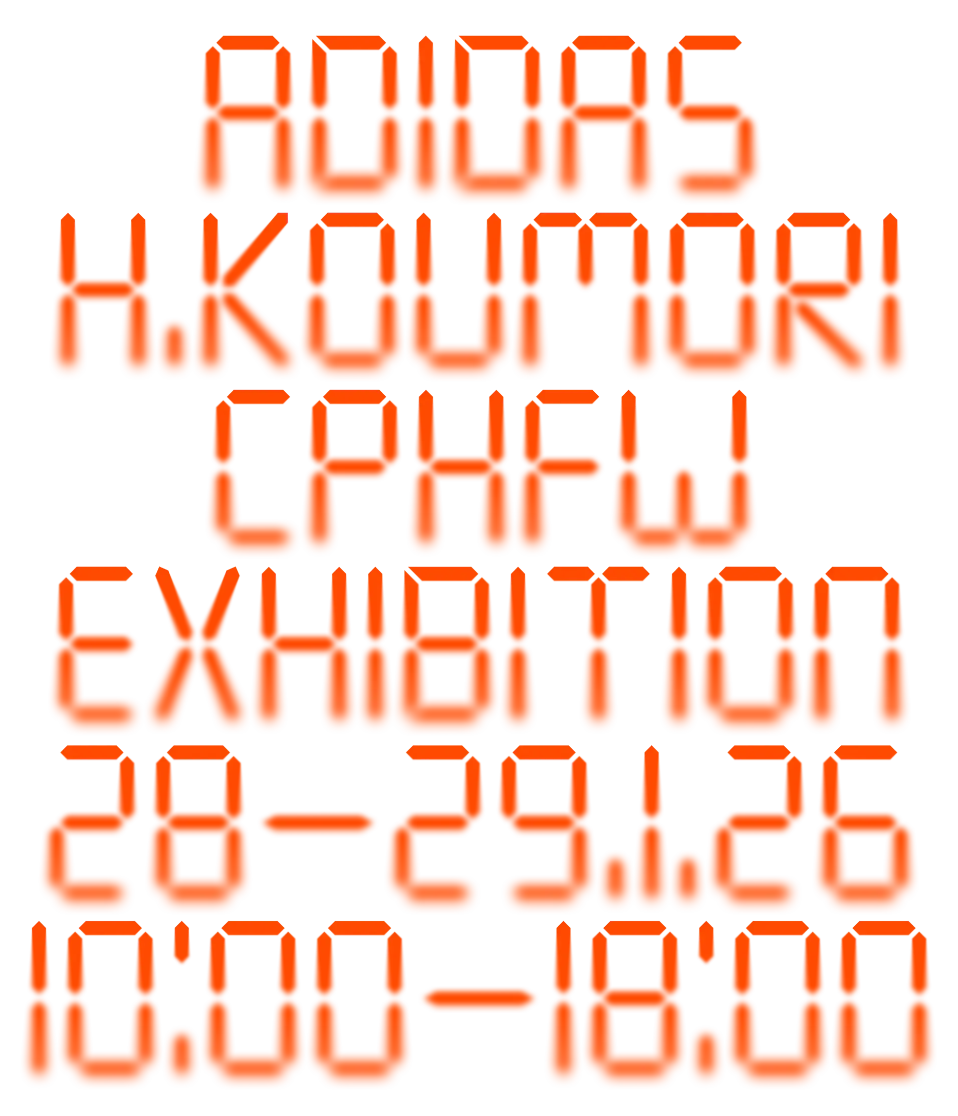 Adidas. H.Koumori. CPHFW EXHIBITION. 28-30/01/2026, 12:00-18:00